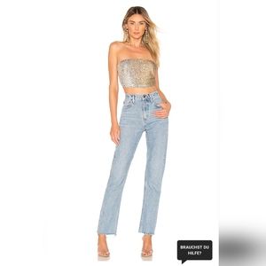 AGOLDE Cherie Straight-Fit Jeans